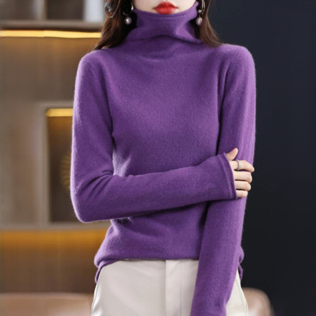 Akainu - Comfortable turtleneck sweater