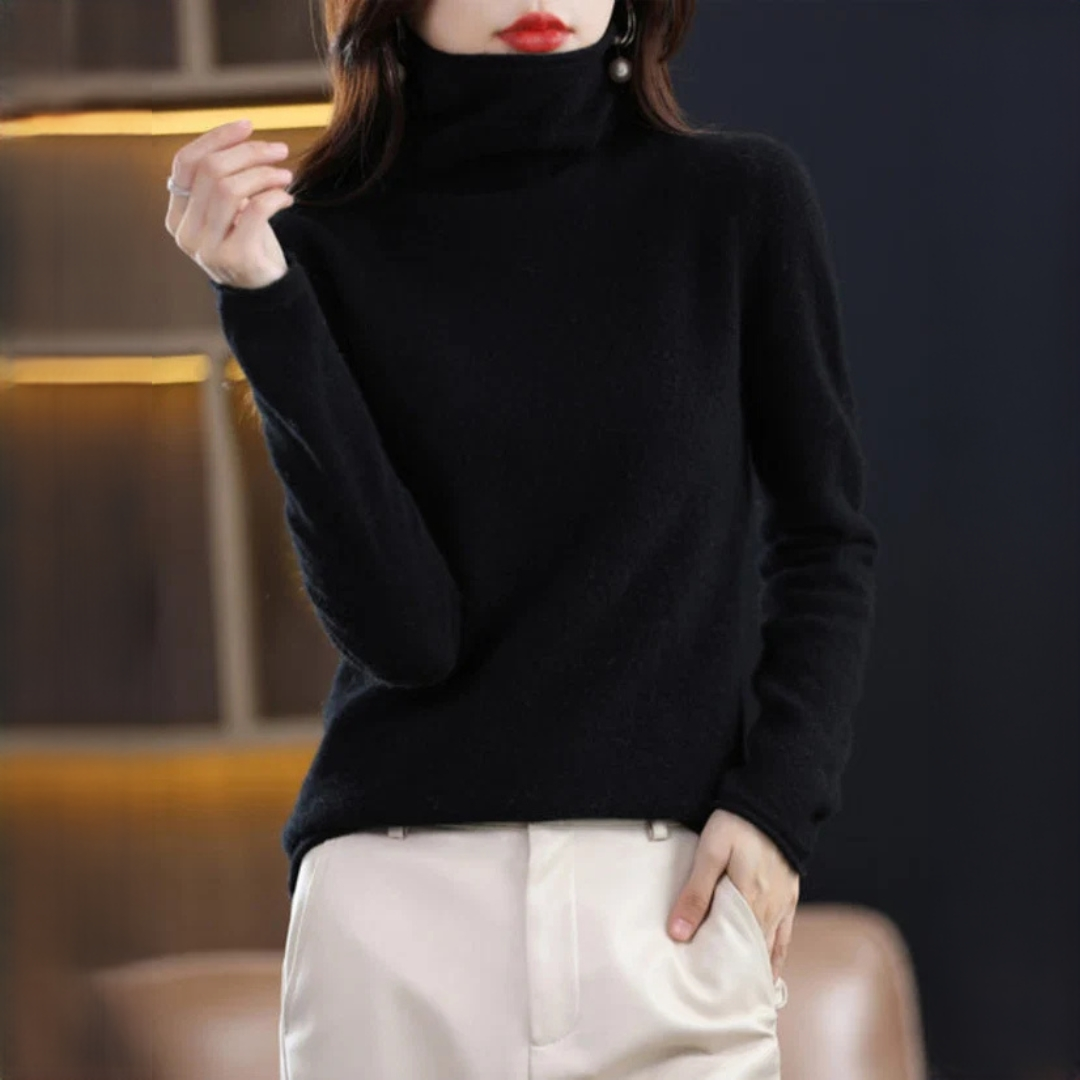 Akainu - Comfortable turtleneck sweater