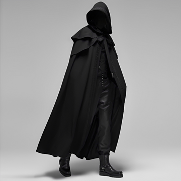 Lucien - Stylish Gothic coat with hood