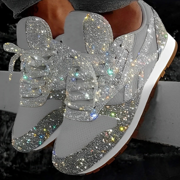Ross - Stylish glitter sneakers