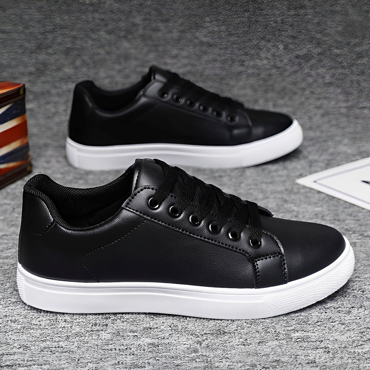 Nicholas - Fashionable Lace-Up Sneakers