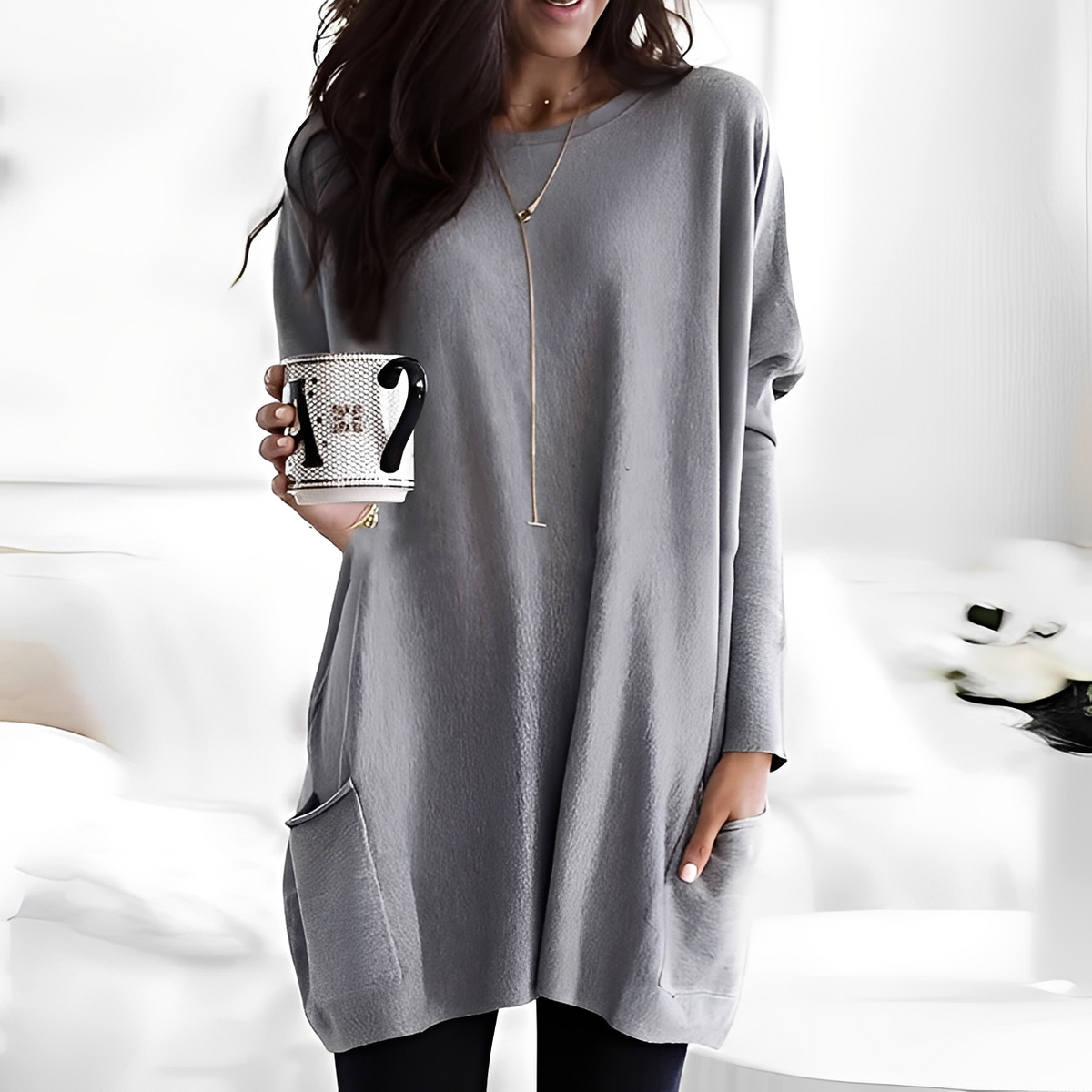 Diane - Cozy long-sleeve sweater