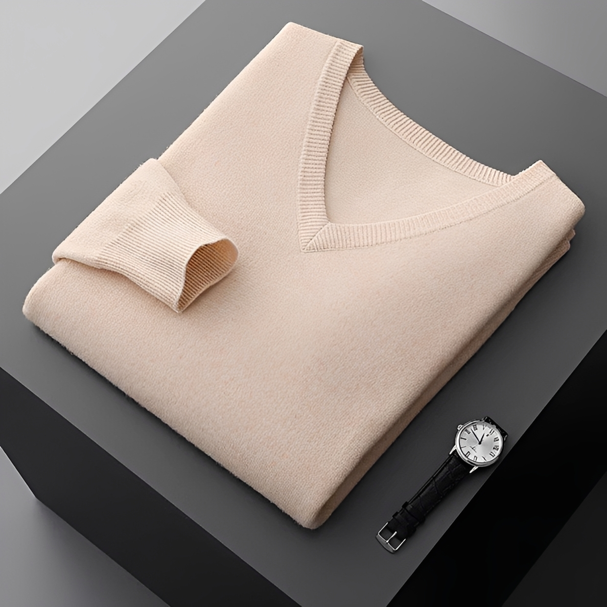 Walter - Comfortable V-Neck Sweater