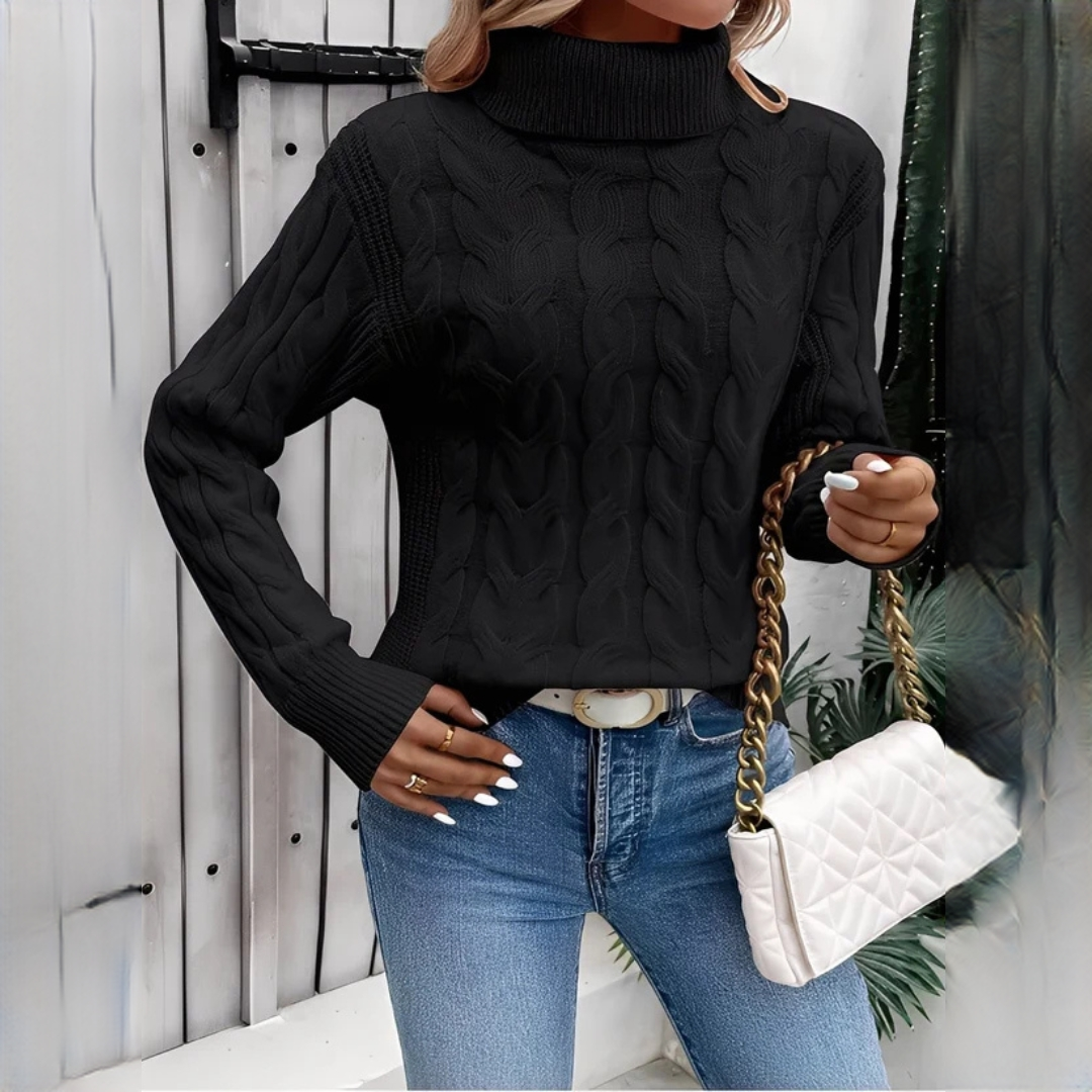 Amélie - Comfortable turtleneck sweater
