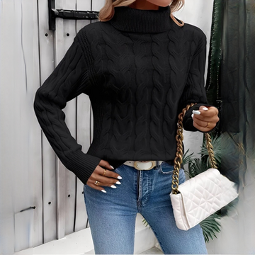 Amélie - Comfortable turtleneck sweater