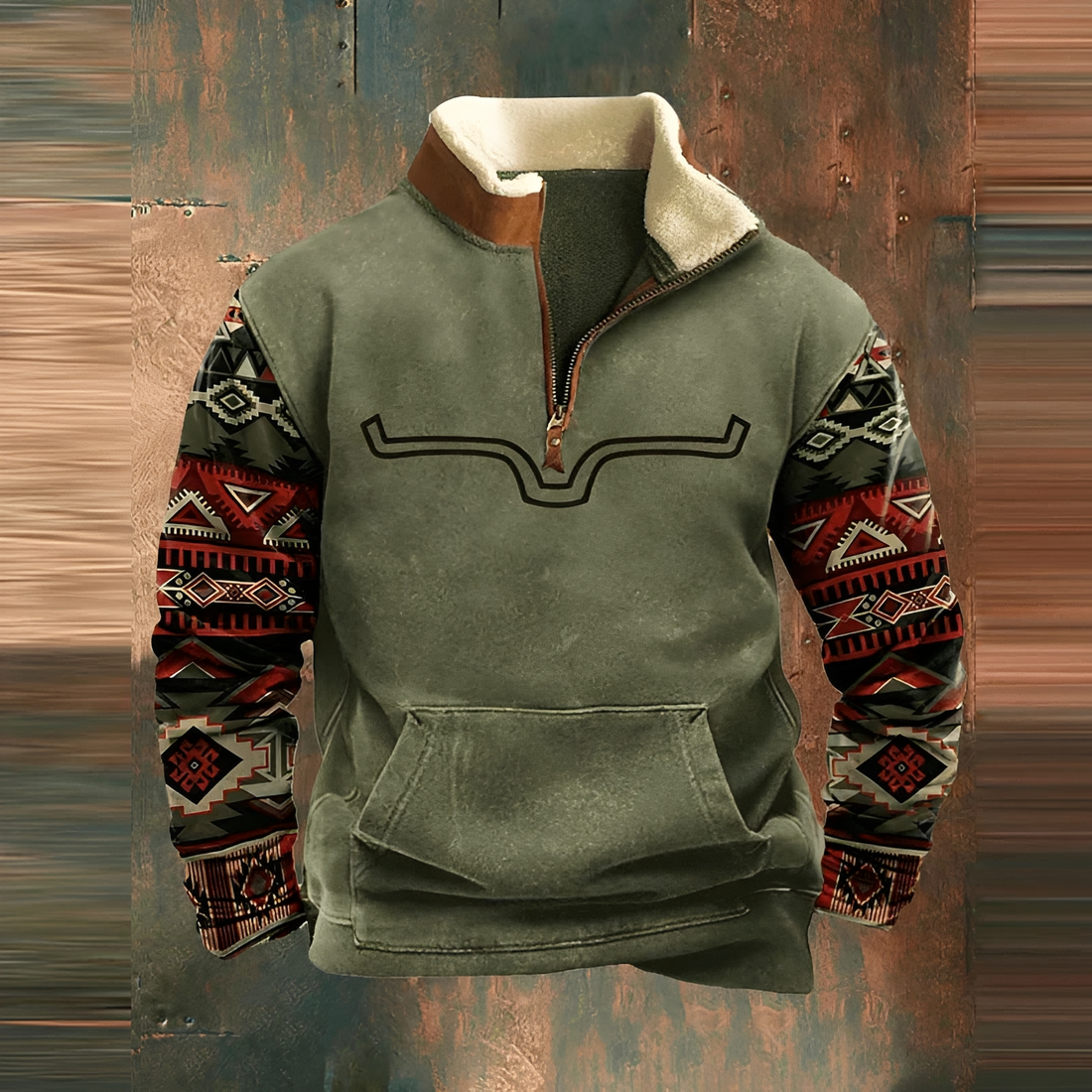 Celio - Elegant jacket with half zipper