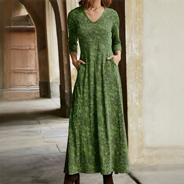 Sophie - Vintage dress with long sleeves