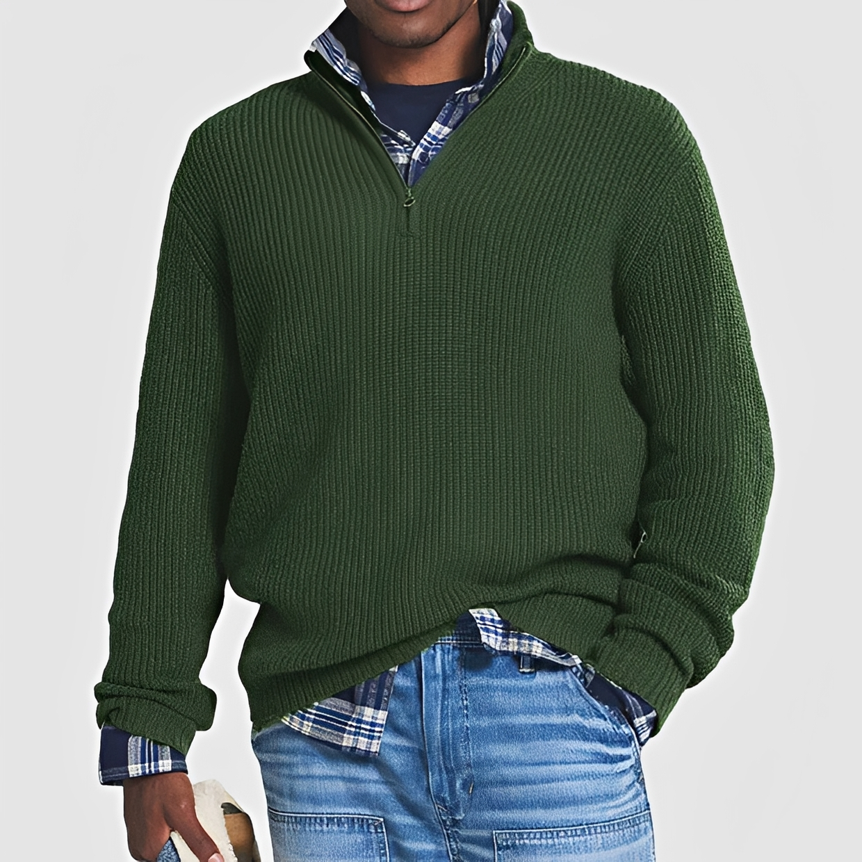Constantine - Warm half-zip sweater