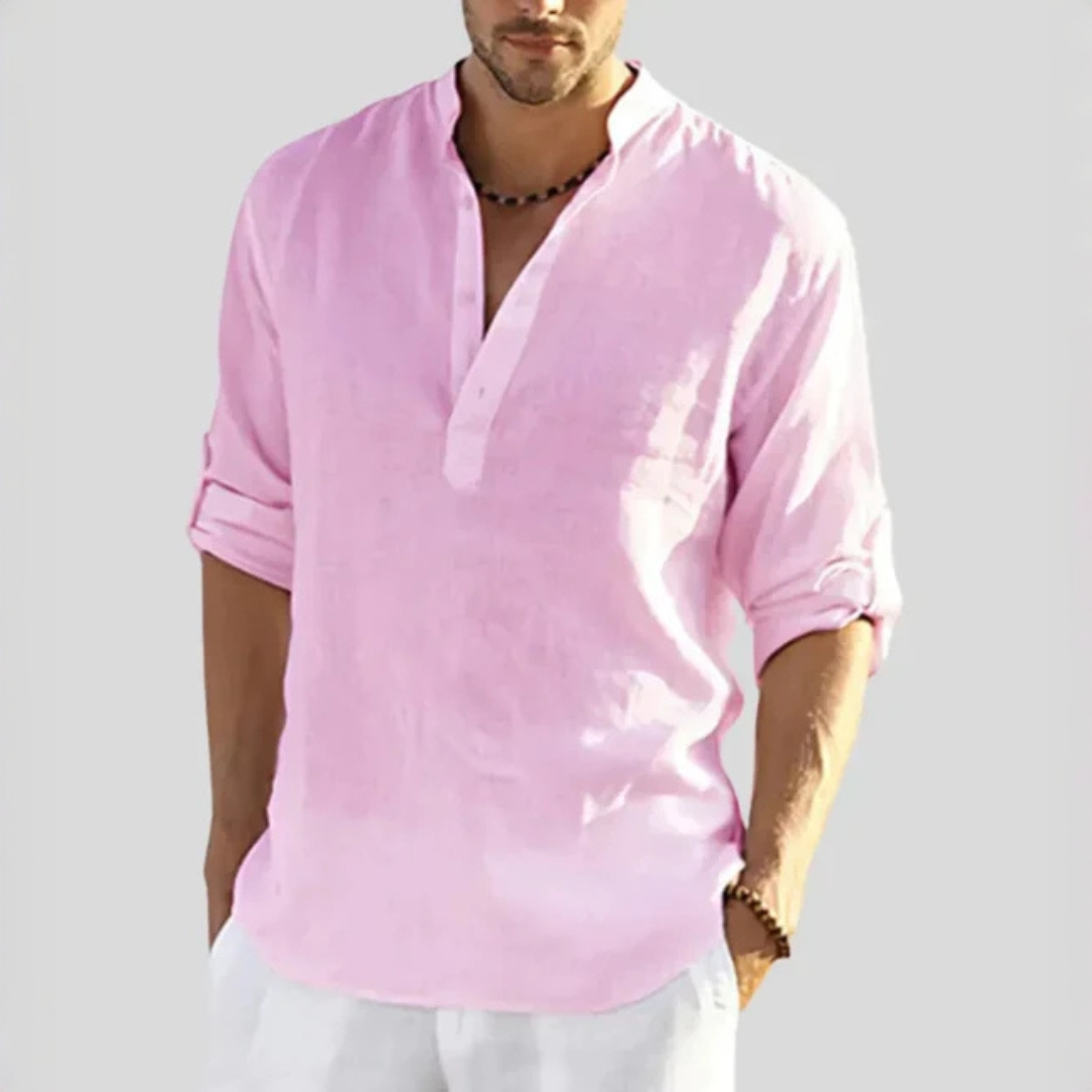 John - Casual V-neck shirt