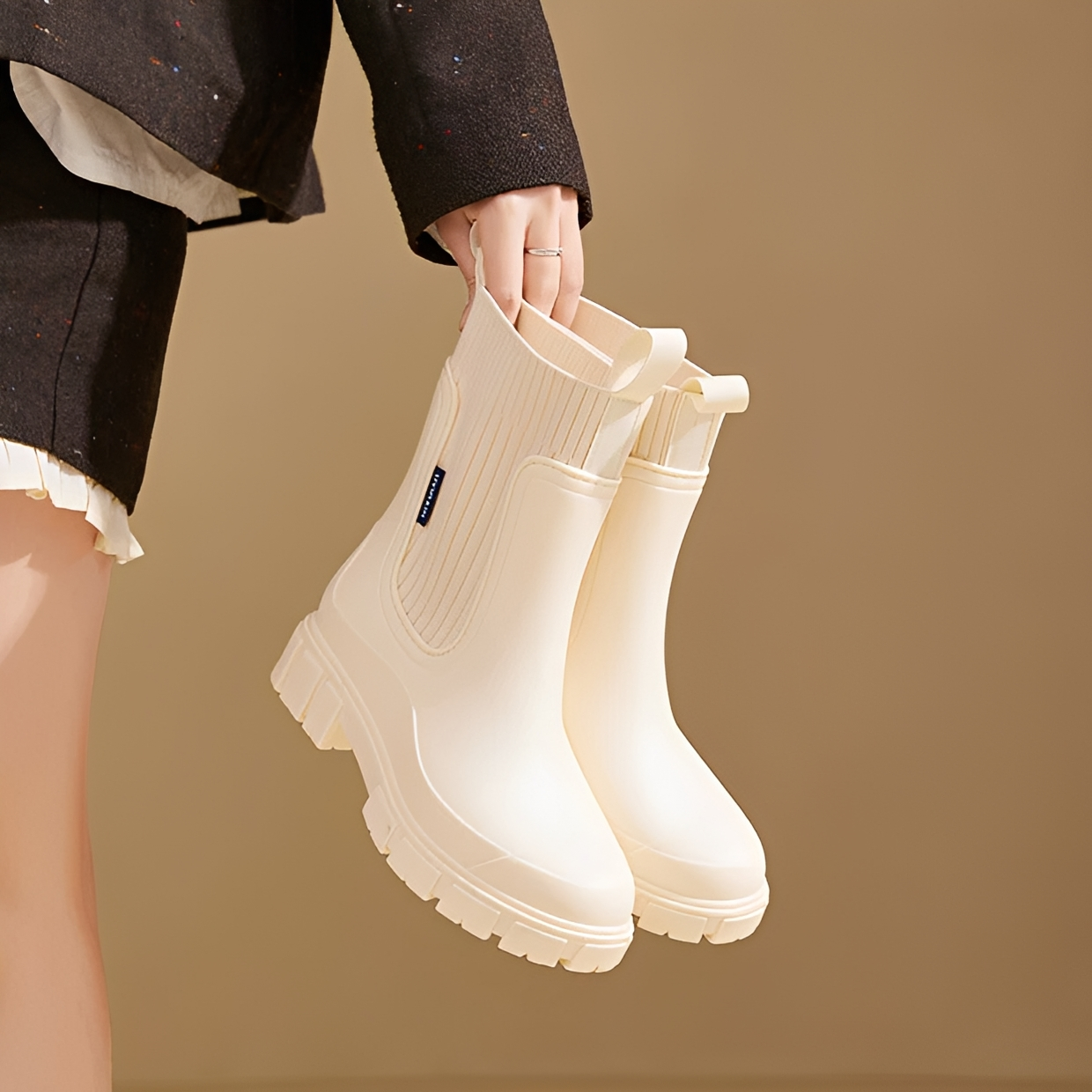 Claire - Comfortable, Waterproof Rain Boots