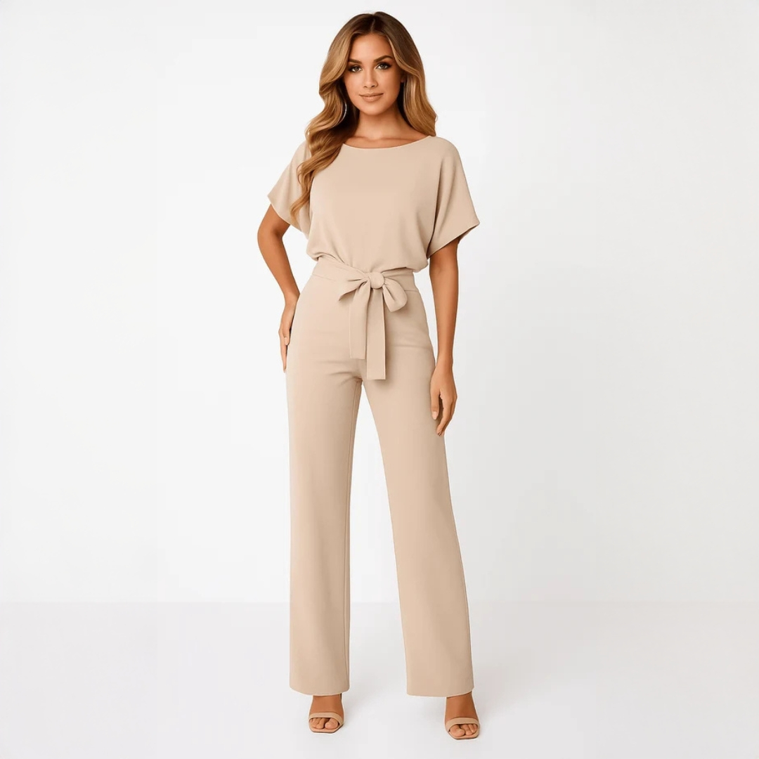 Nora - Elegant jumpsuit with belt
