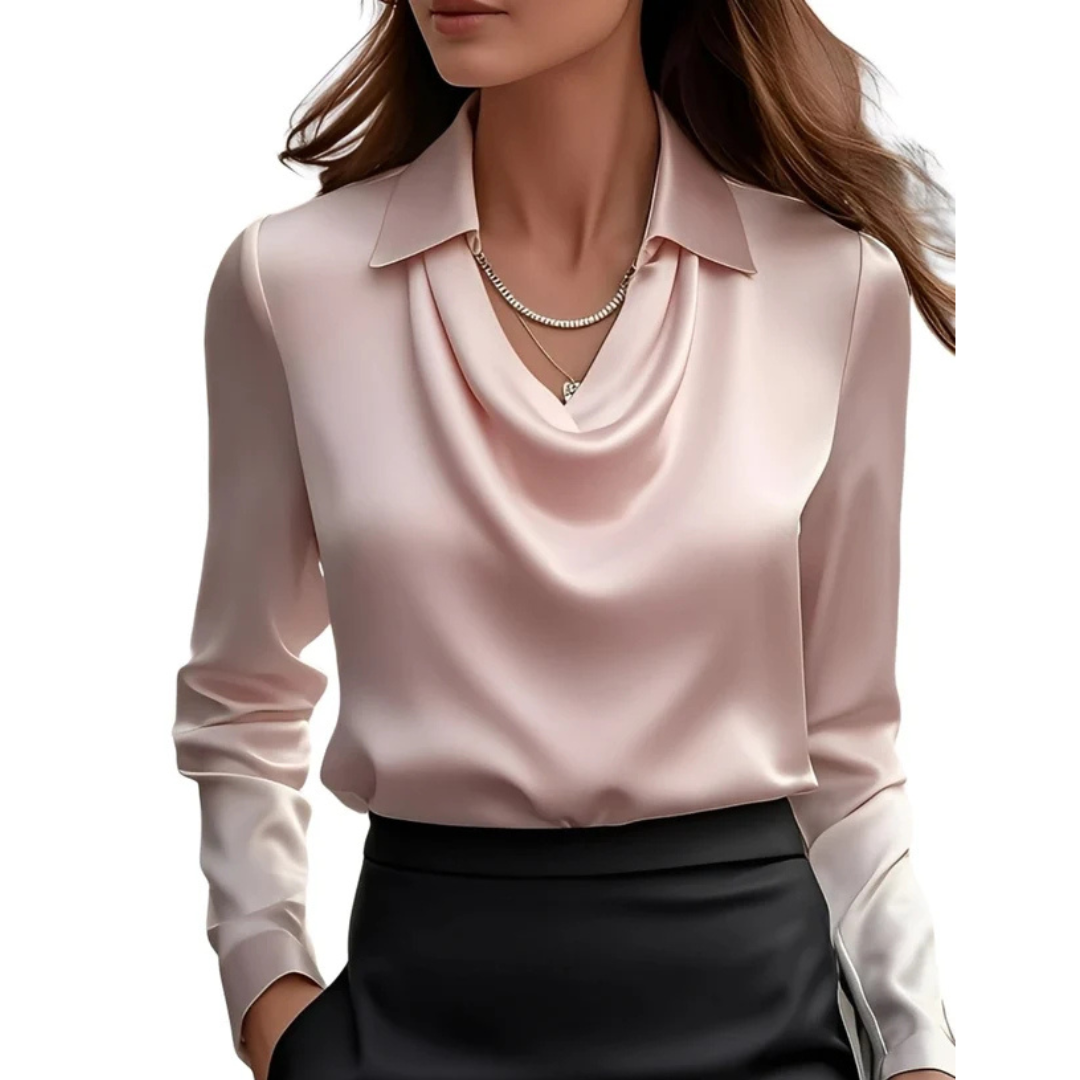 Dionne - Comfortable Long Sleeve Blouse