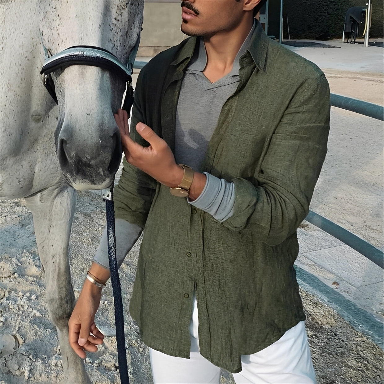 Harlo - Comfortable Long Sleeve Shirt