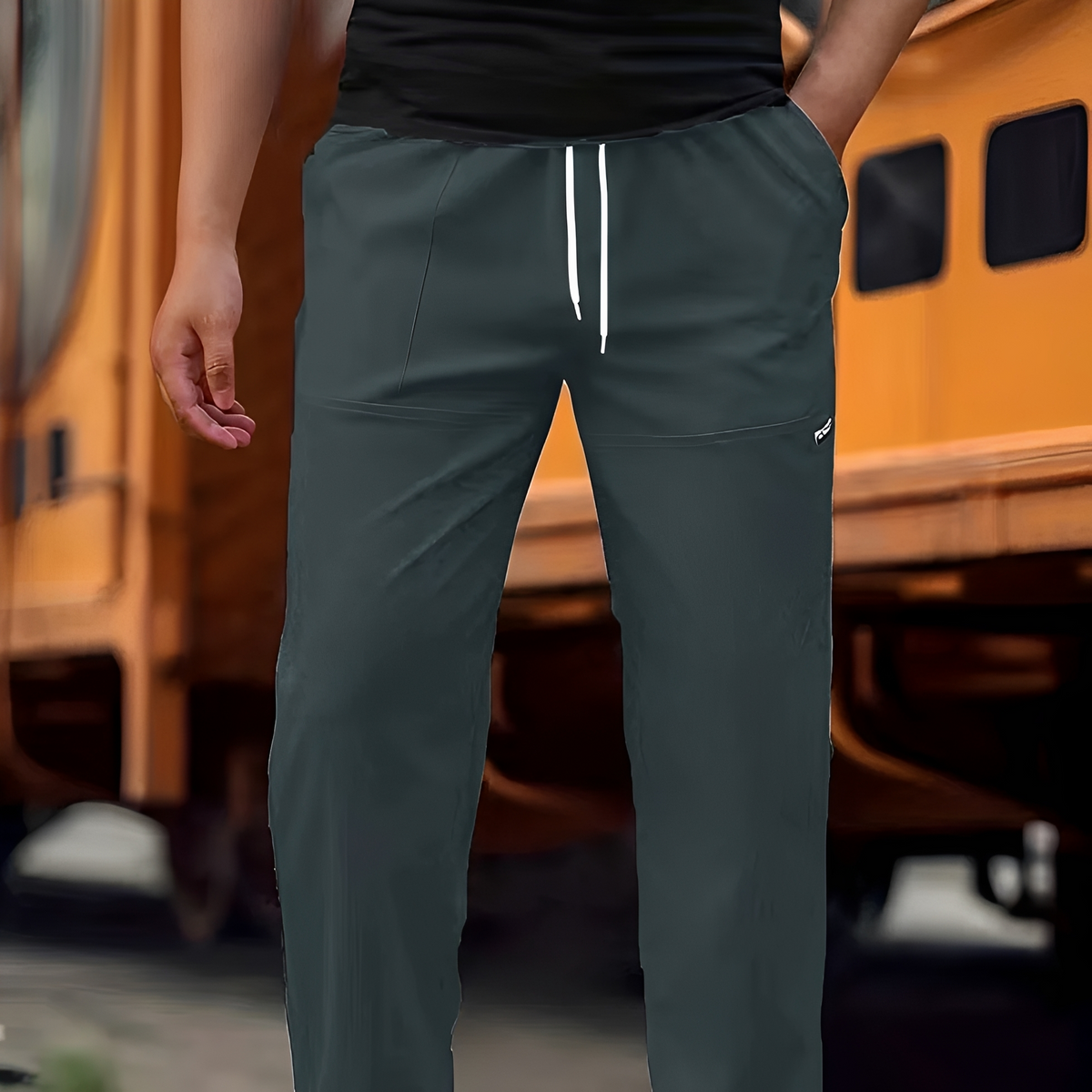 Jasper - Comfortable pants with drawstring