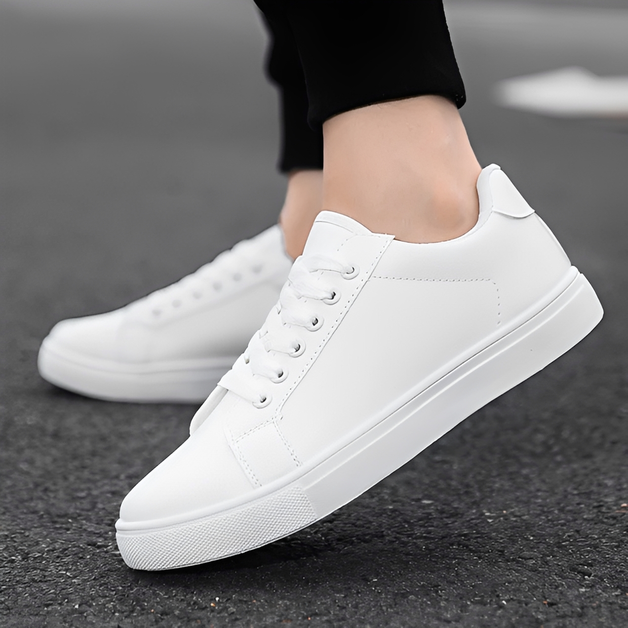Nicholas - Fashionable Lace-Up Sneakers