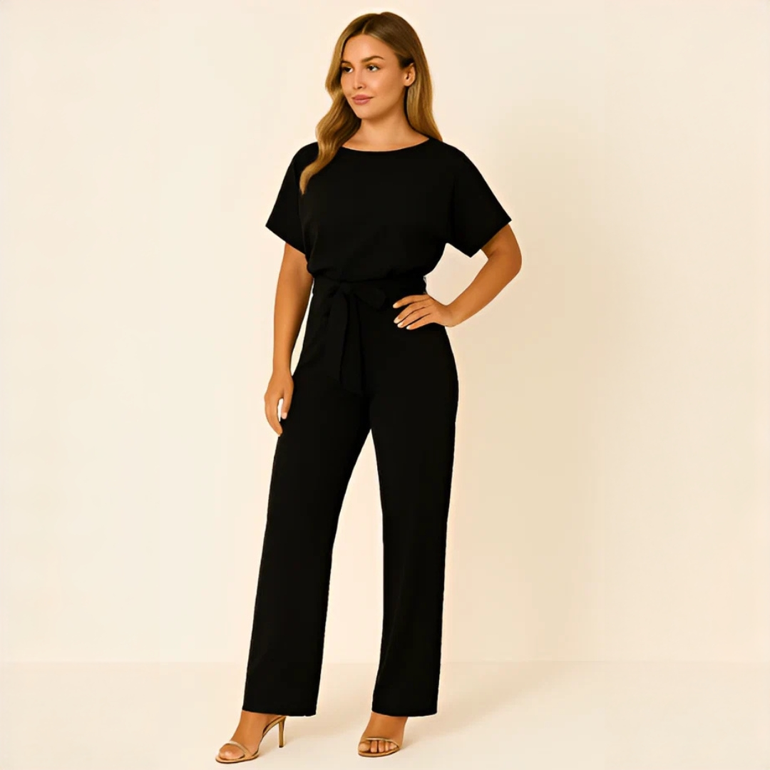 Nora - Elegant jumpsuit with belt
