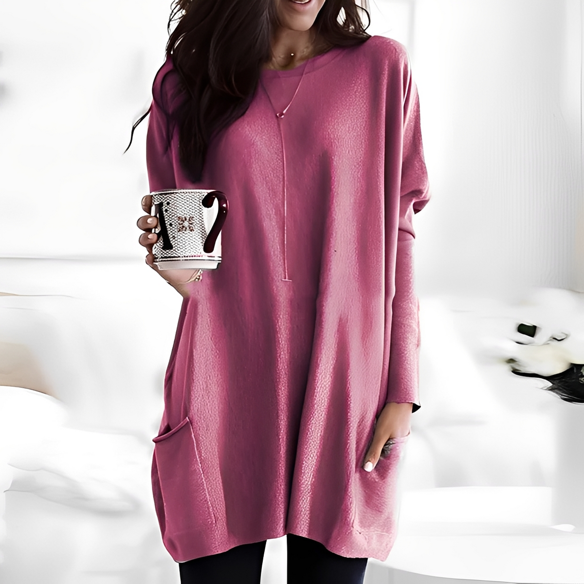 Diane - Cozy long-sleeve sweater