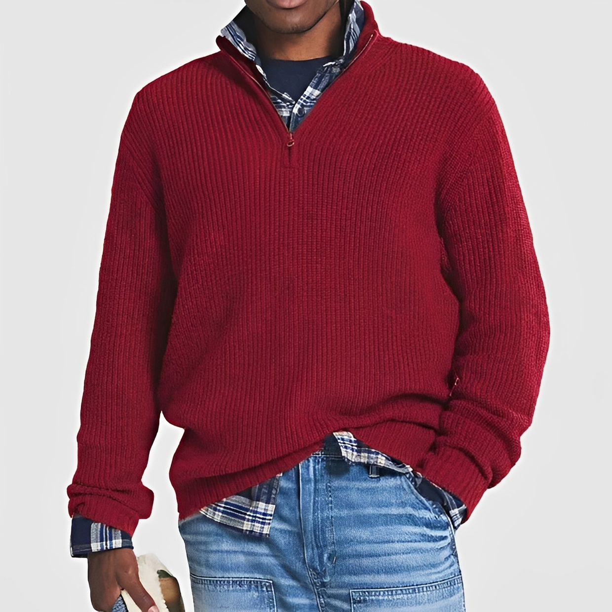 Constantine - Warm half-zip sweater