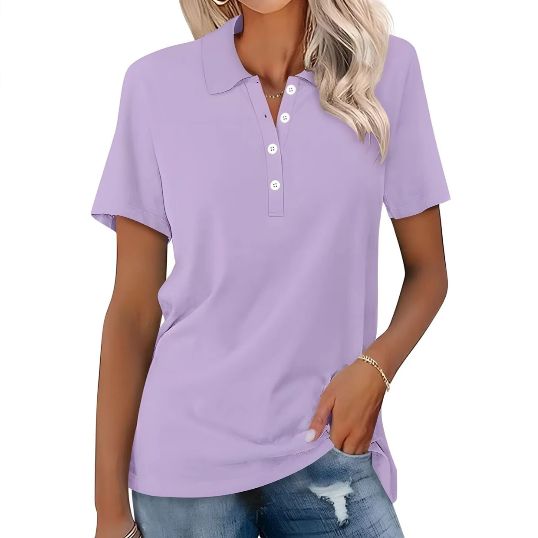 Stella - Elegant polo shirt for women
