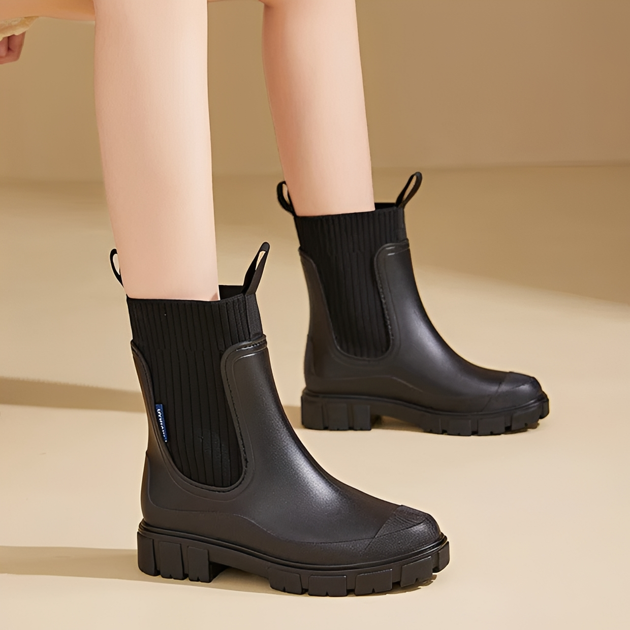 Claire - Comfortable, Waterproof Rain Boots