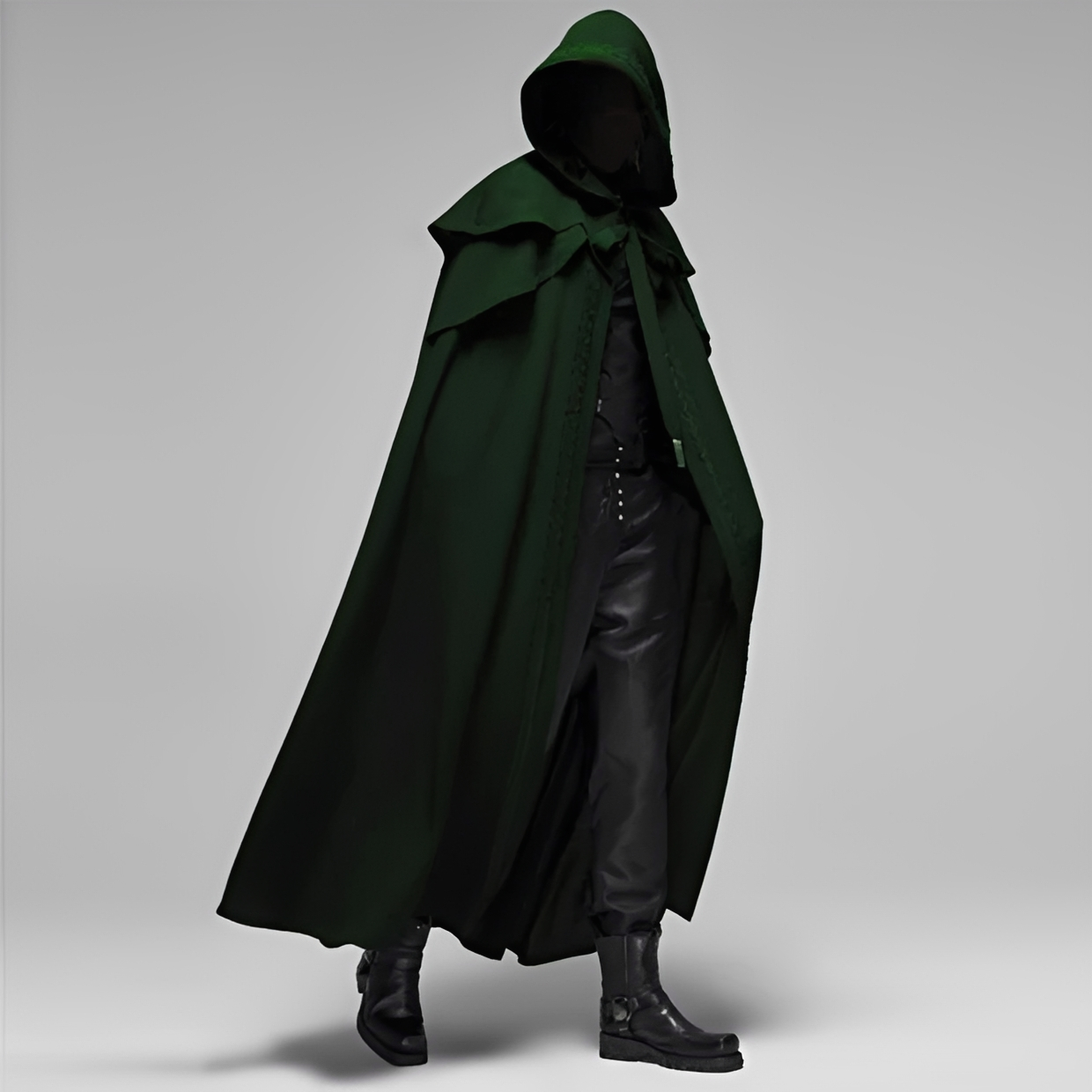 Lucien - Stylish Gothic coat with hood