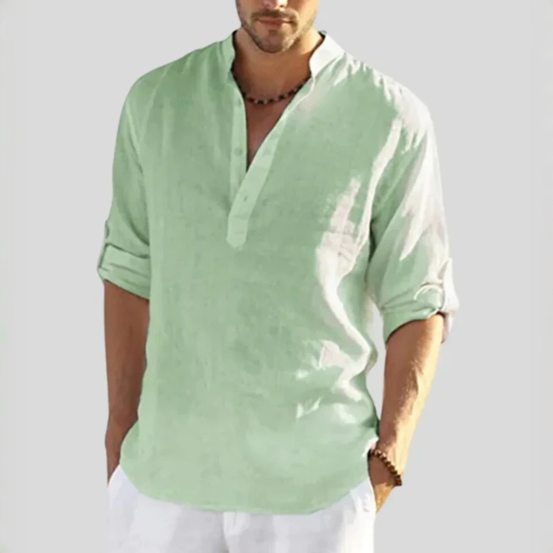 John - Casual V-neck shirt