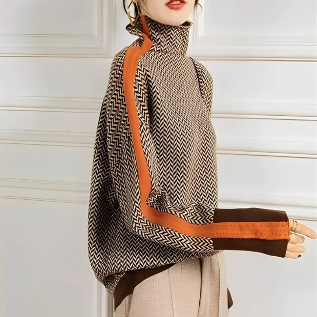 Anita - Elegant and chic turtleneck sweater