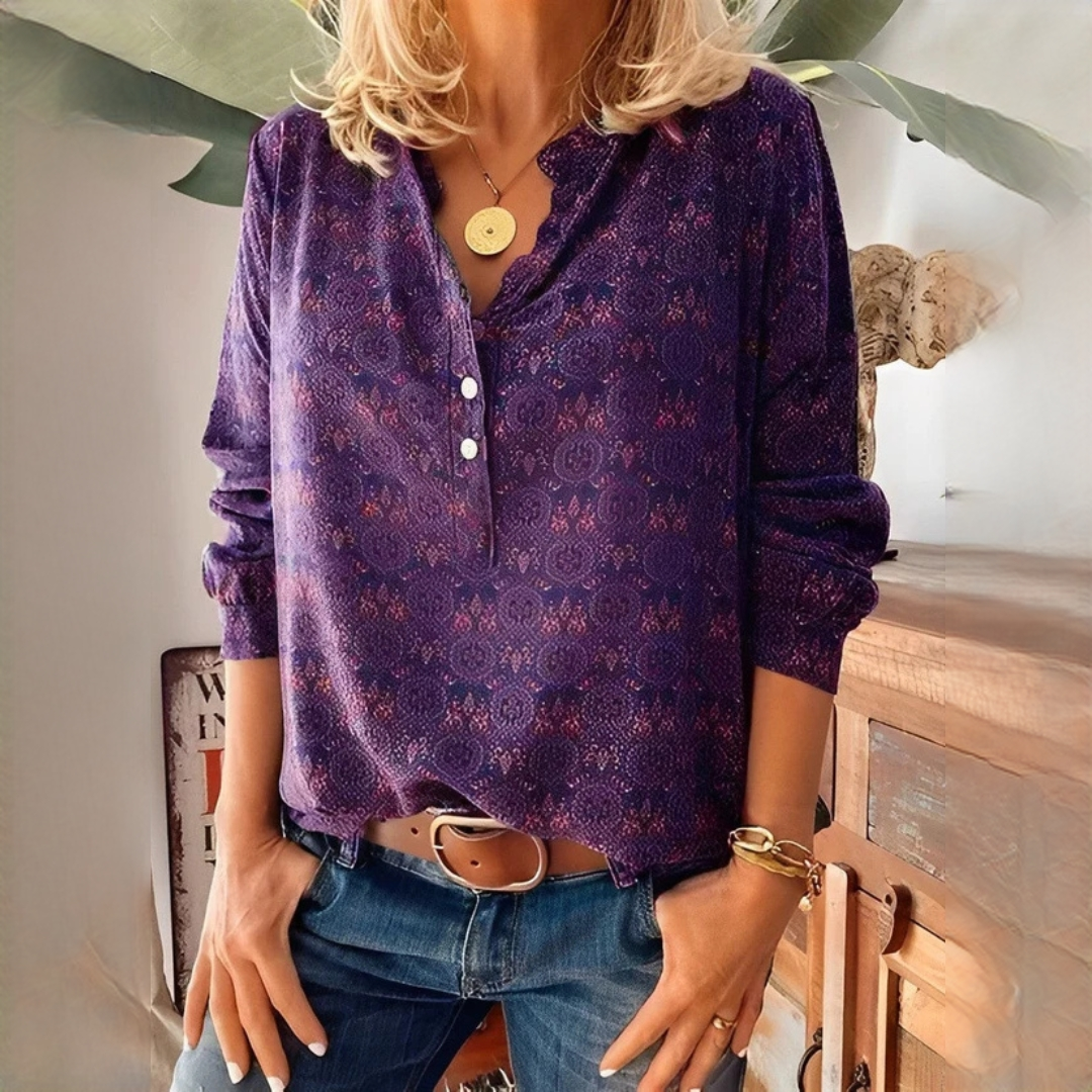 Adelinde - Elegant vintage top