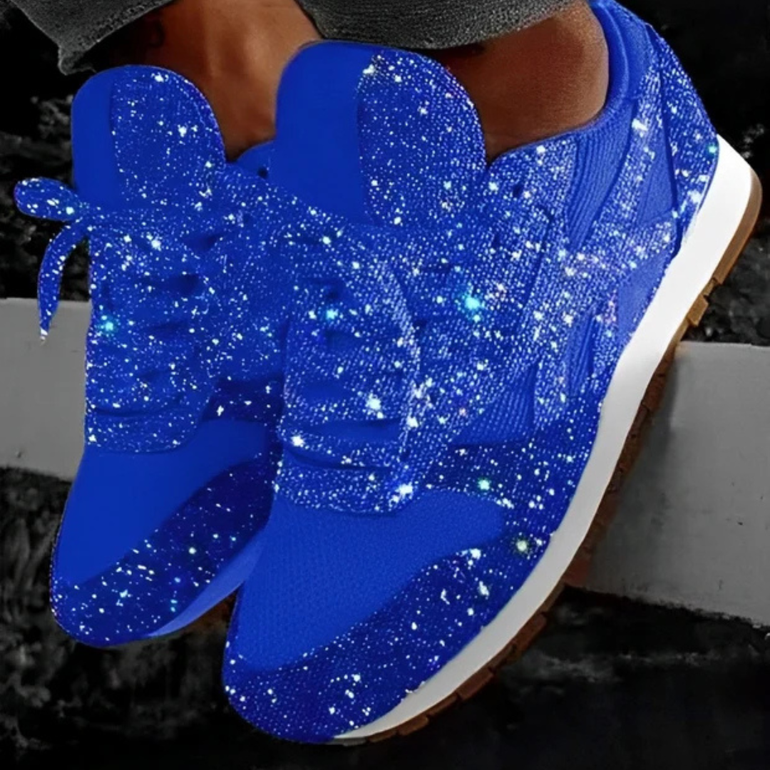 Ross - Stylish glitter sneakers