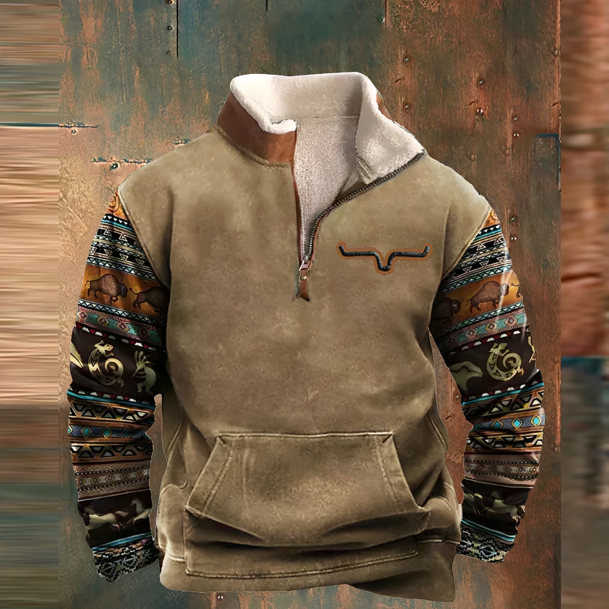 Celio - Elegant jacket with half zipper