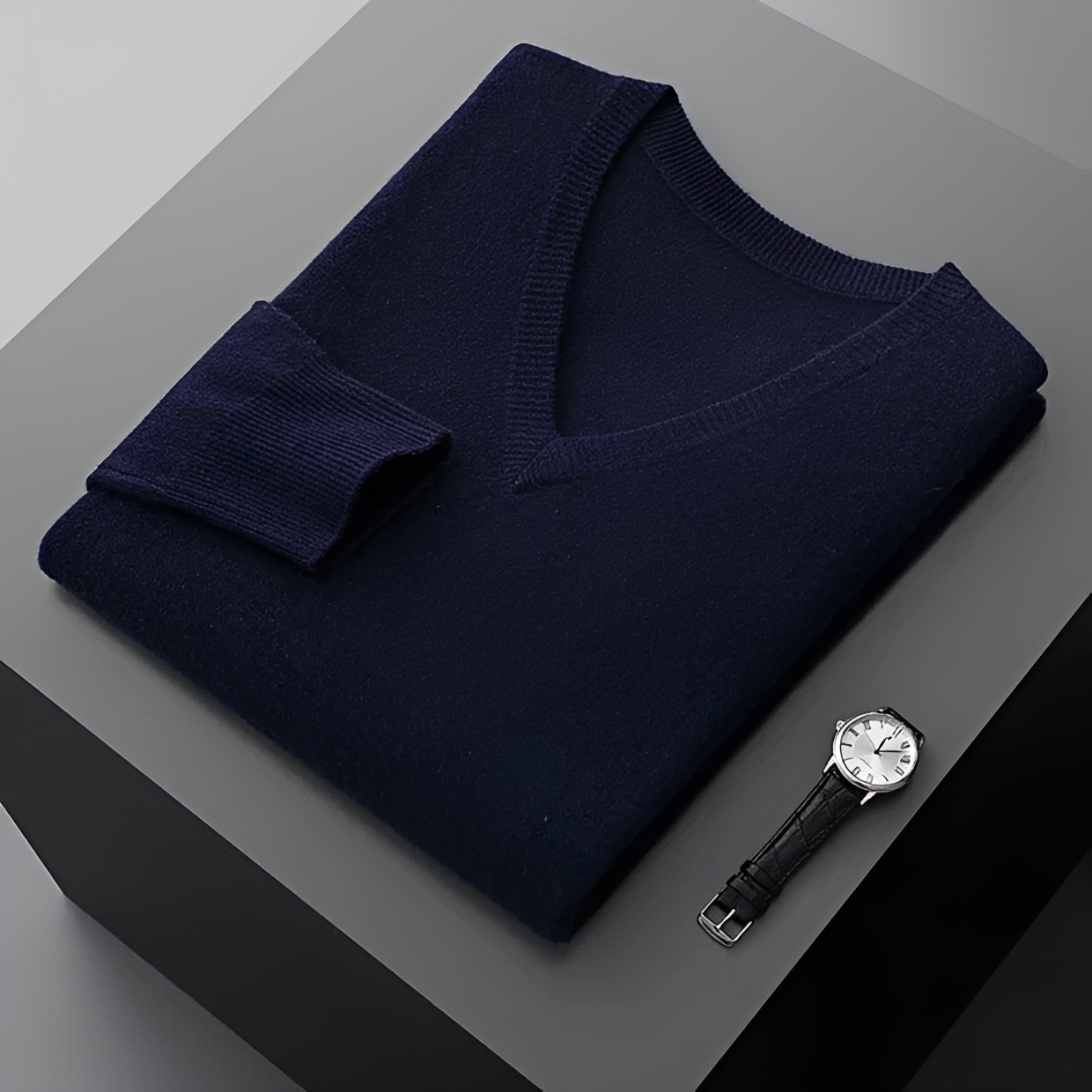 Walter - Comfortable V-Neck Sweater
