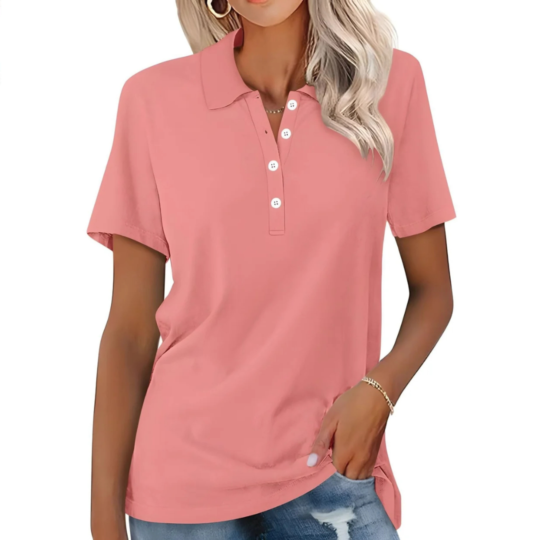 Stella - Elegant polo shirt for women