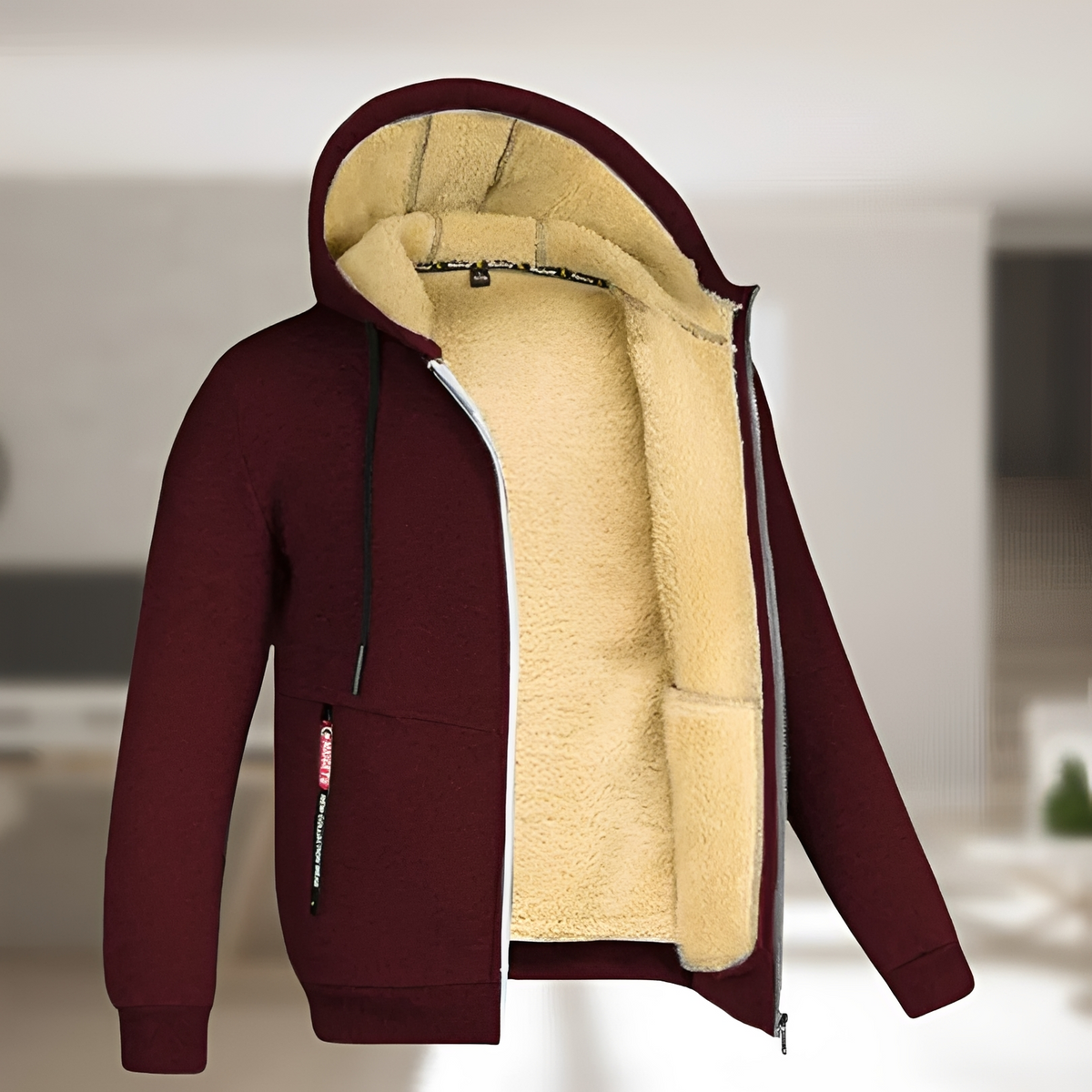 Andrew - Cozy jacket with hood