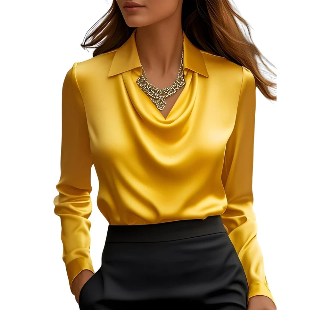 Dionne - Comfortable Long Sleeve Blouse