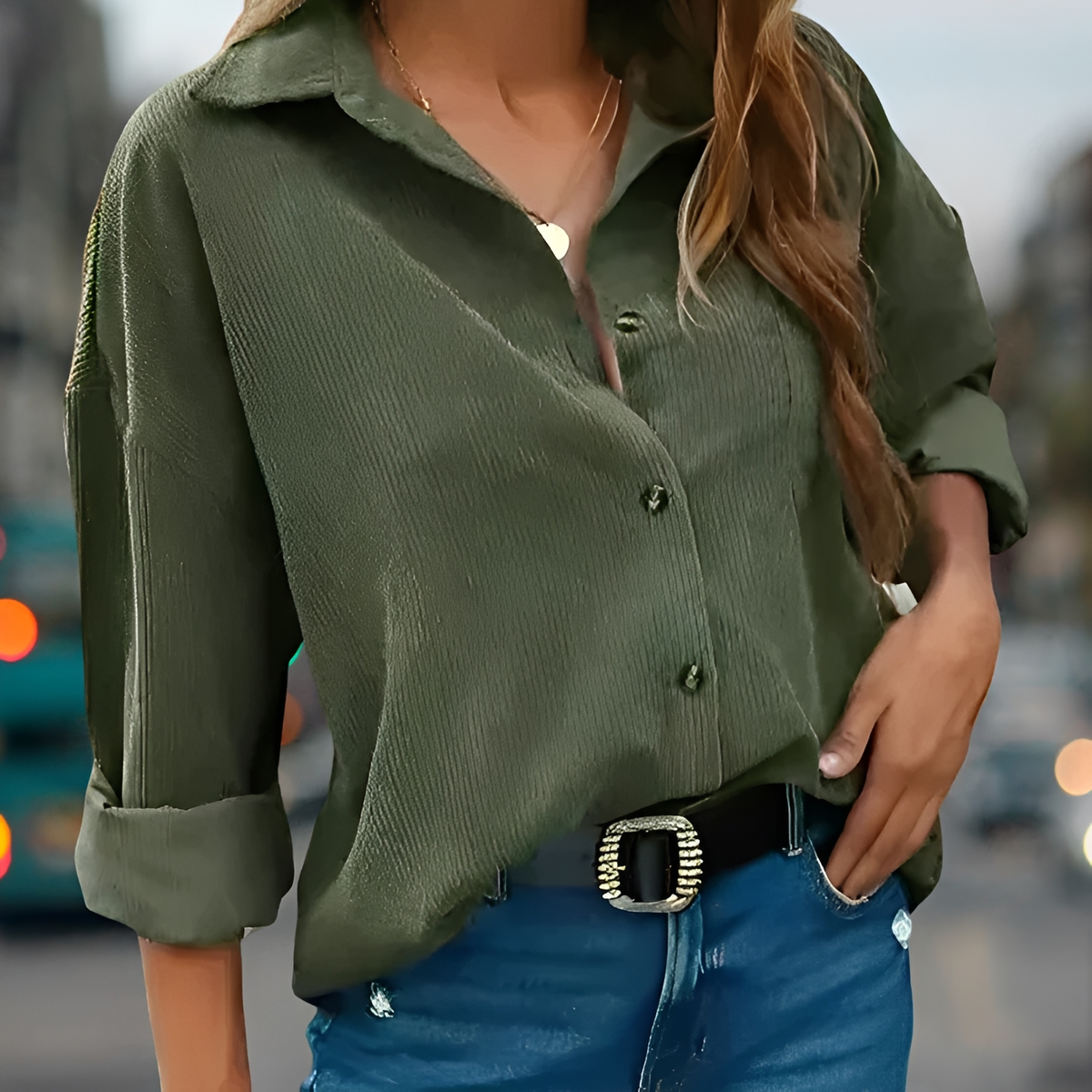 Wendela - Elegant blouse with loose fit