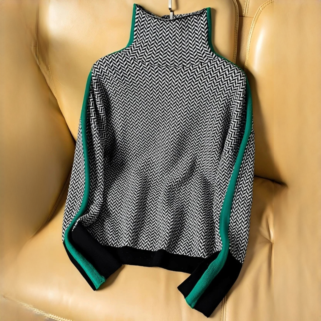 Anita - Elegant and chic turtleneck sweater