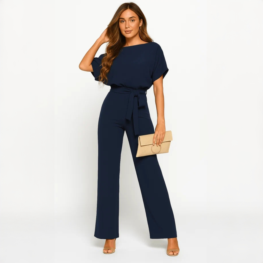 Nora - Elegant jumpsuit with belt