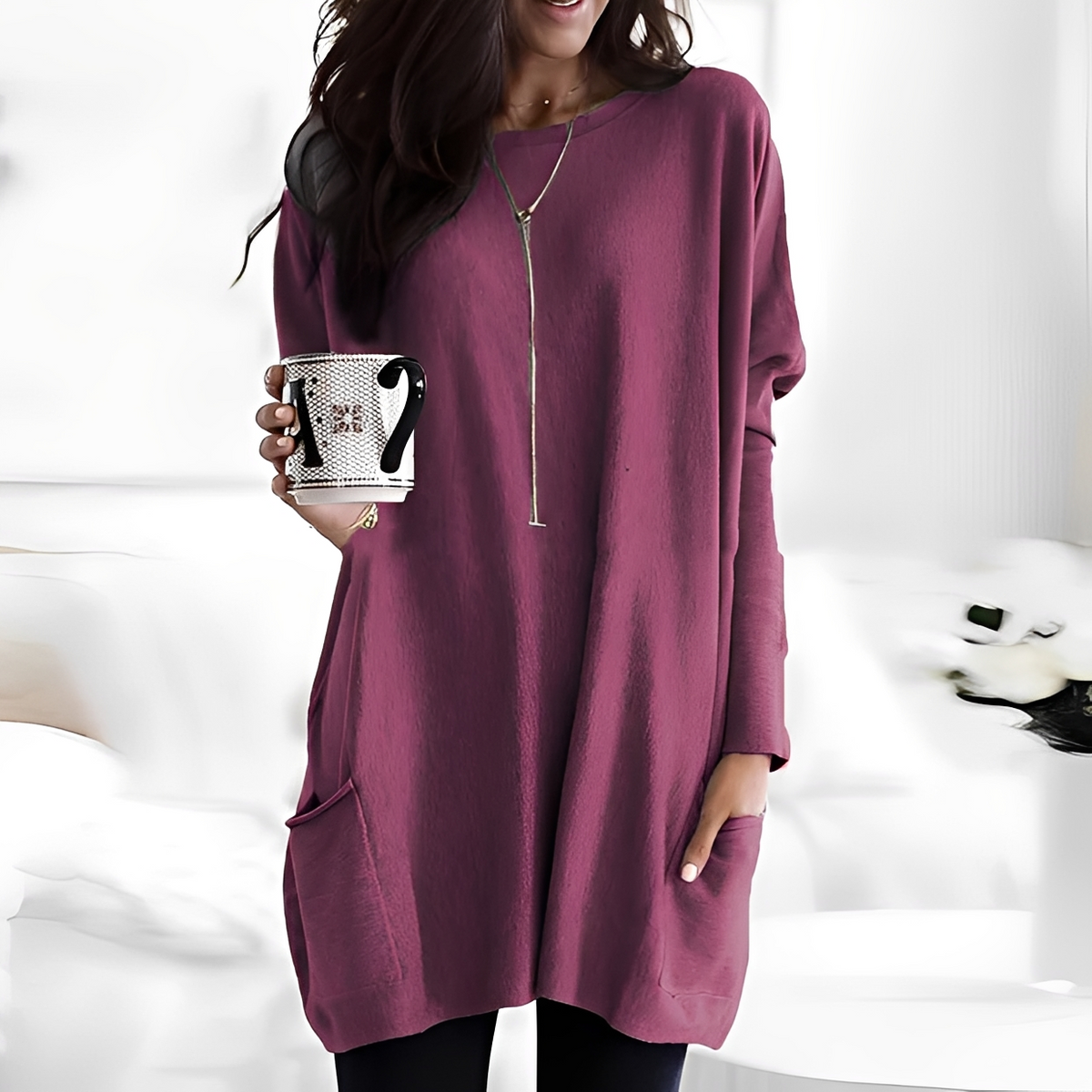 Diane - Cozy long-sleeve sweater