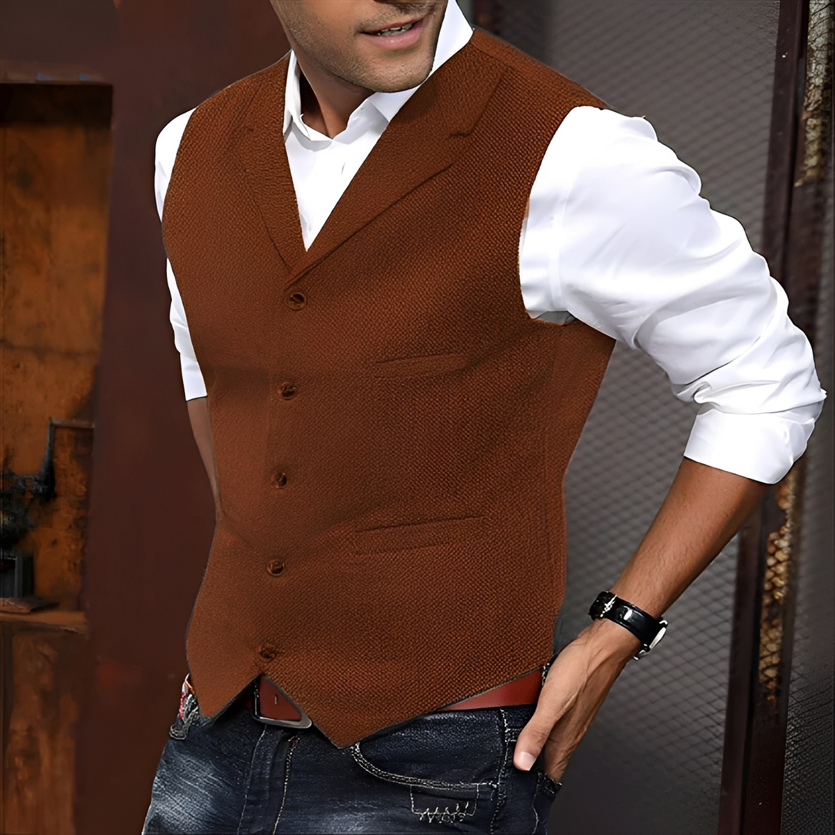 Edwin - Comfortable casual vest