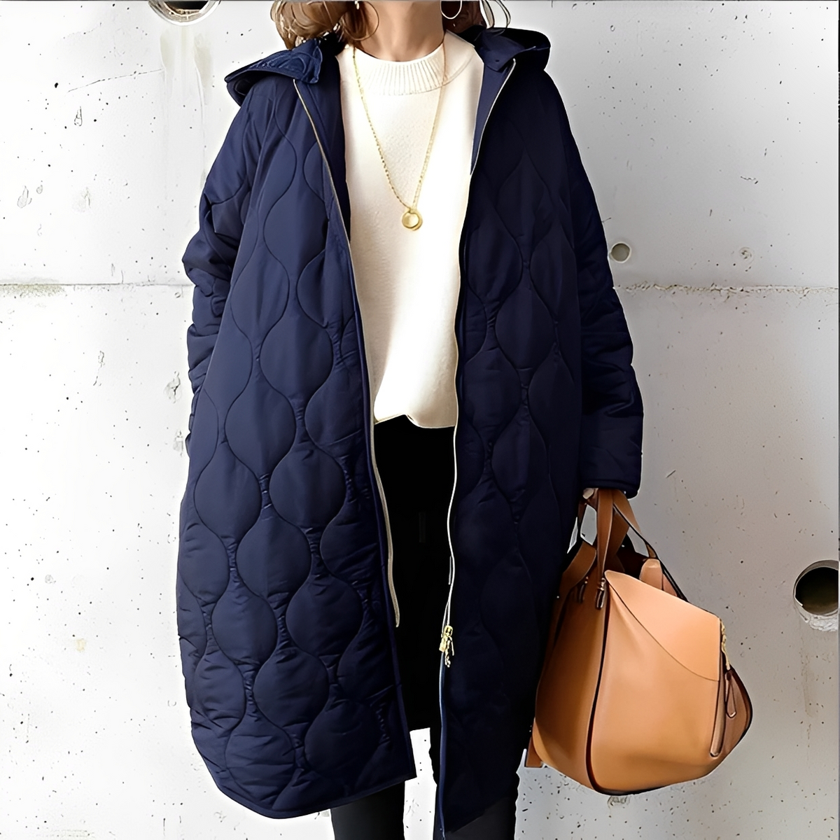 Krystine - Comfortable jacket with hood