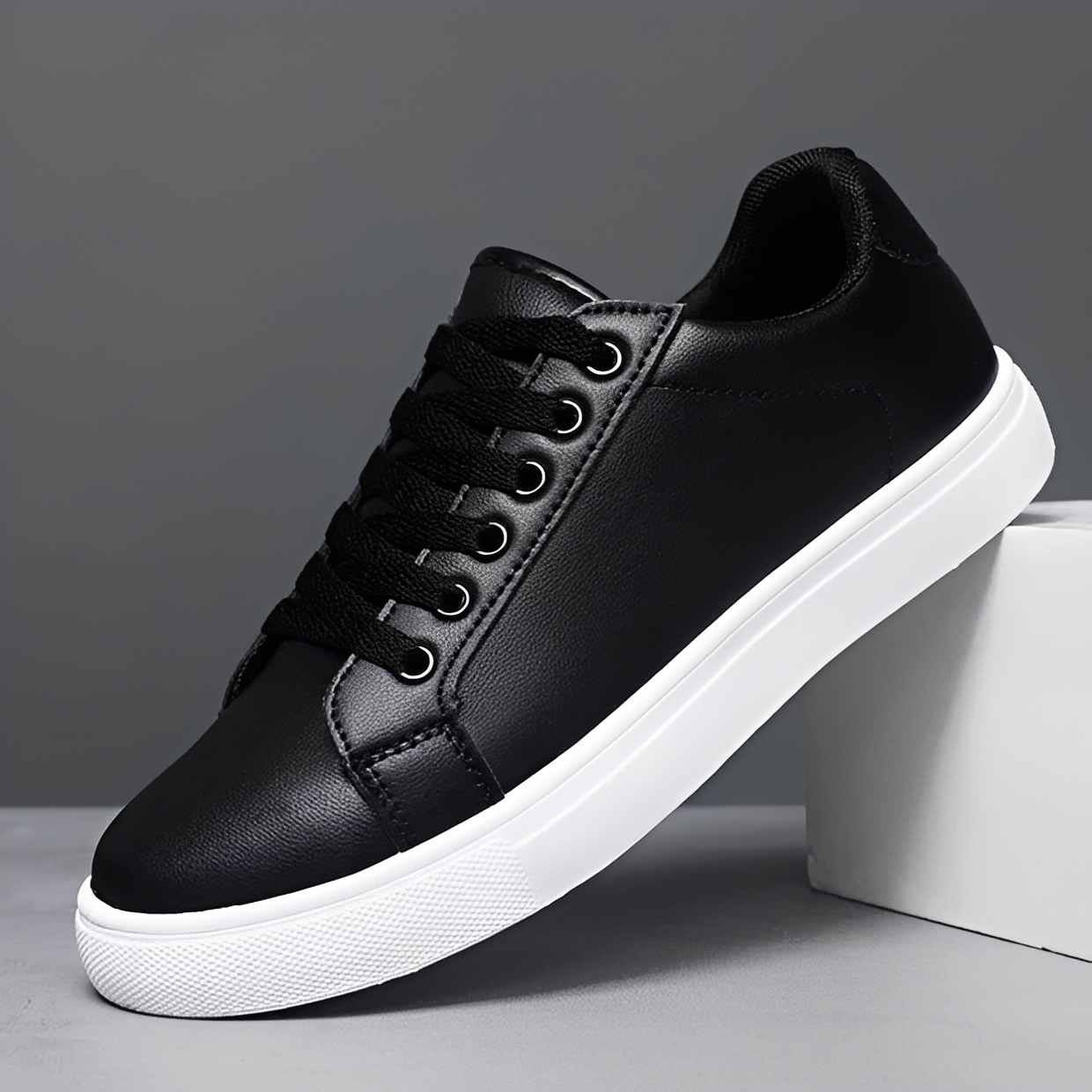 Nicholas - Fashionable Lace-Up Sneakers