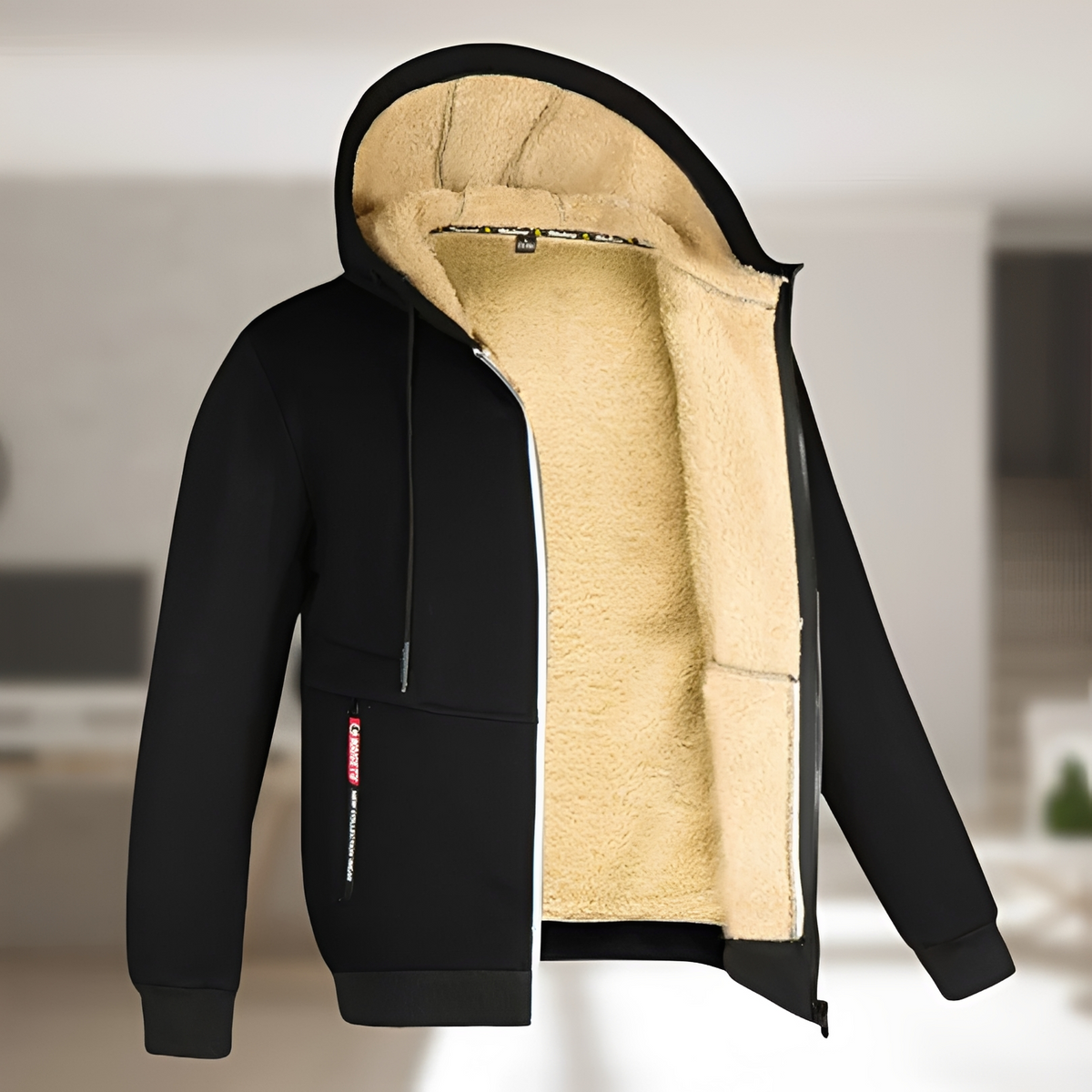 Andrew - Cozy jacket with hood