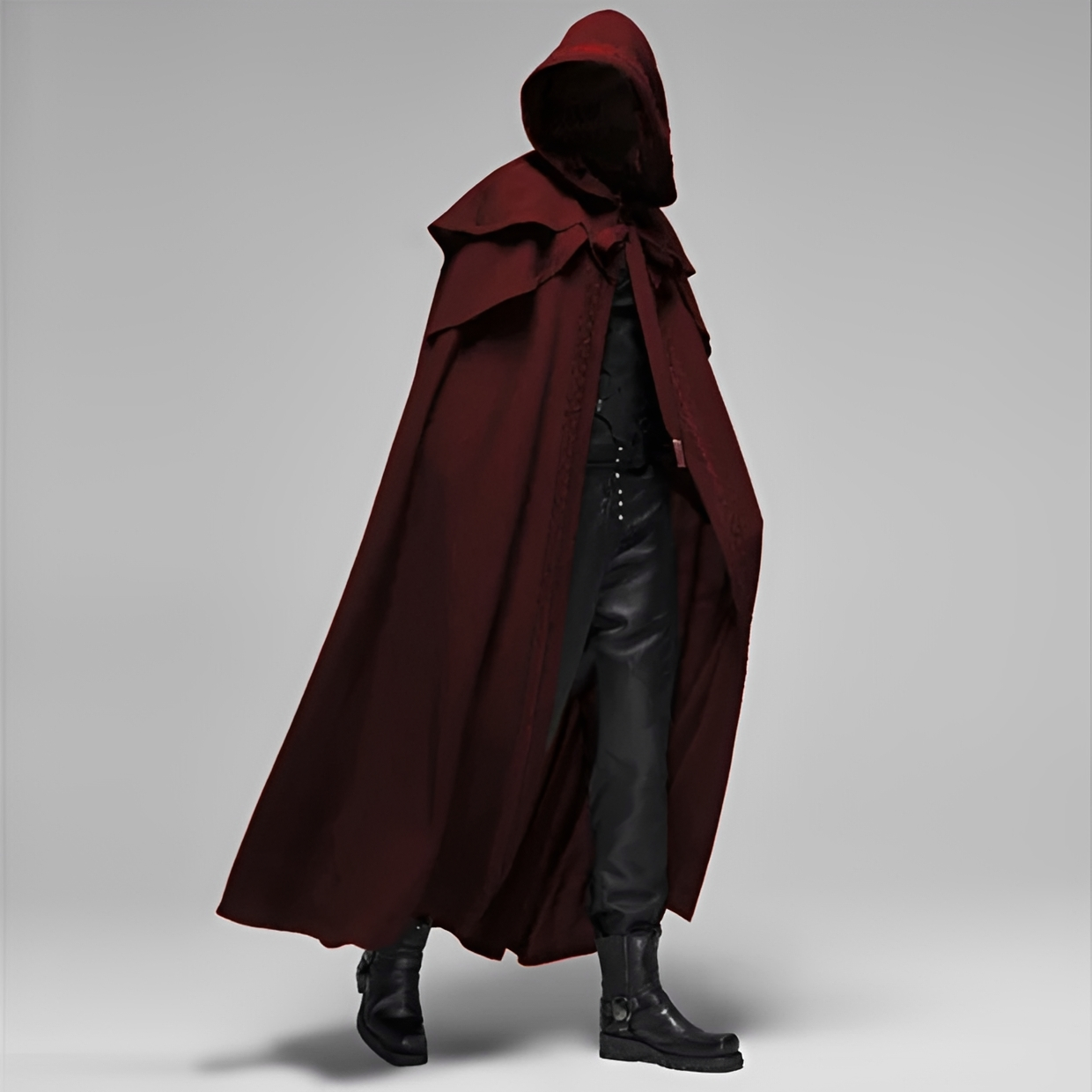 Lucien - Stylish Gothic coat with hood