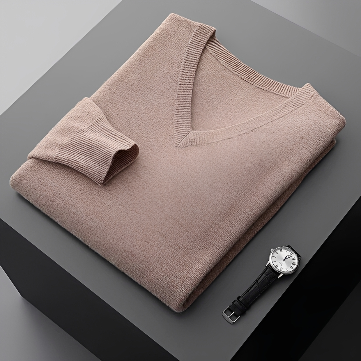 Walter - Comfortable V-Neck Sweater