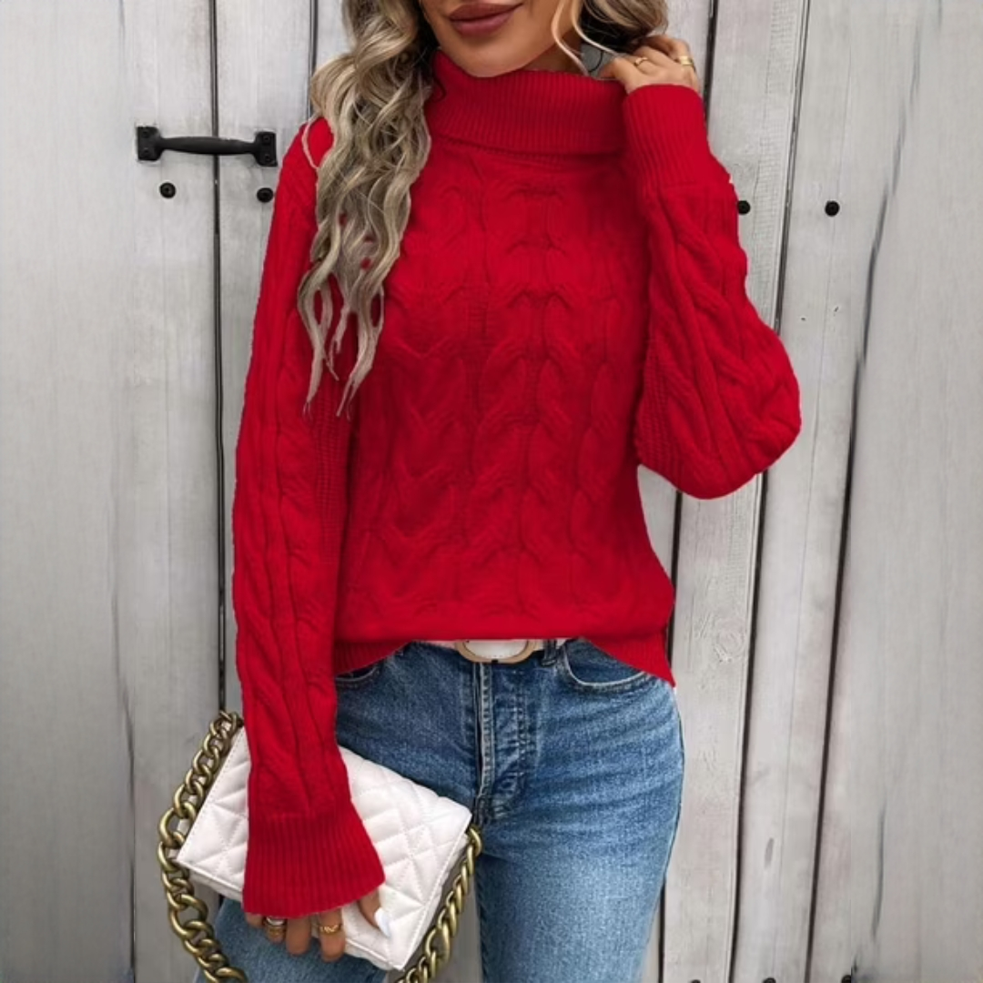 Amélie - Comfortable turtleneck sweater
