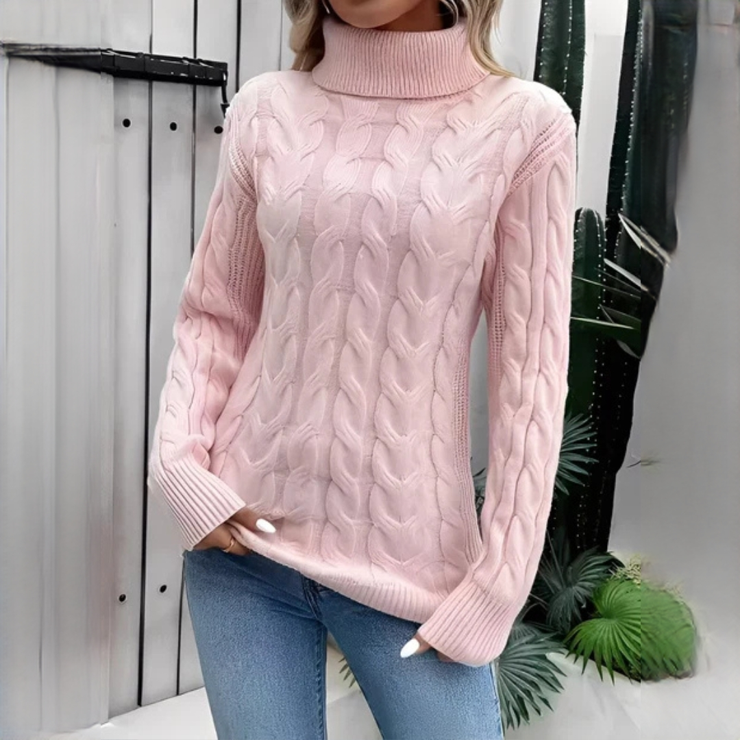 Amélie - Comfortable turtleneck sweater