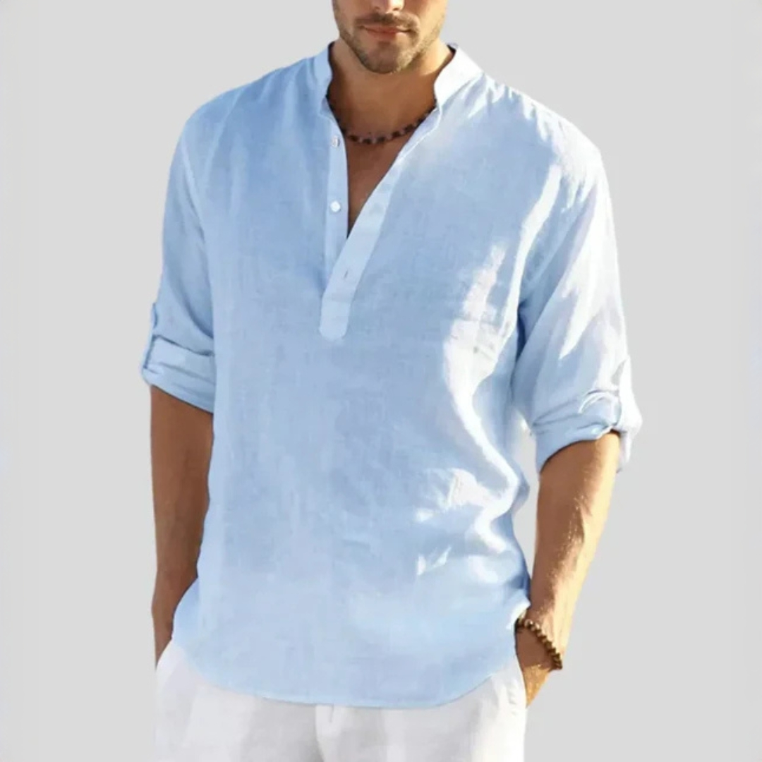 John - Casual V-neck shirt