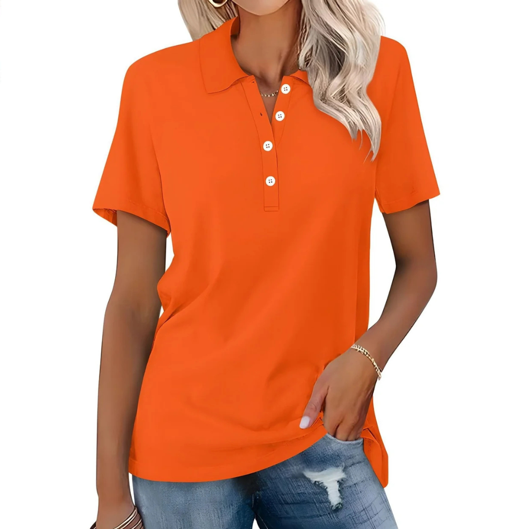 Stella - Elegant polo shirt for women