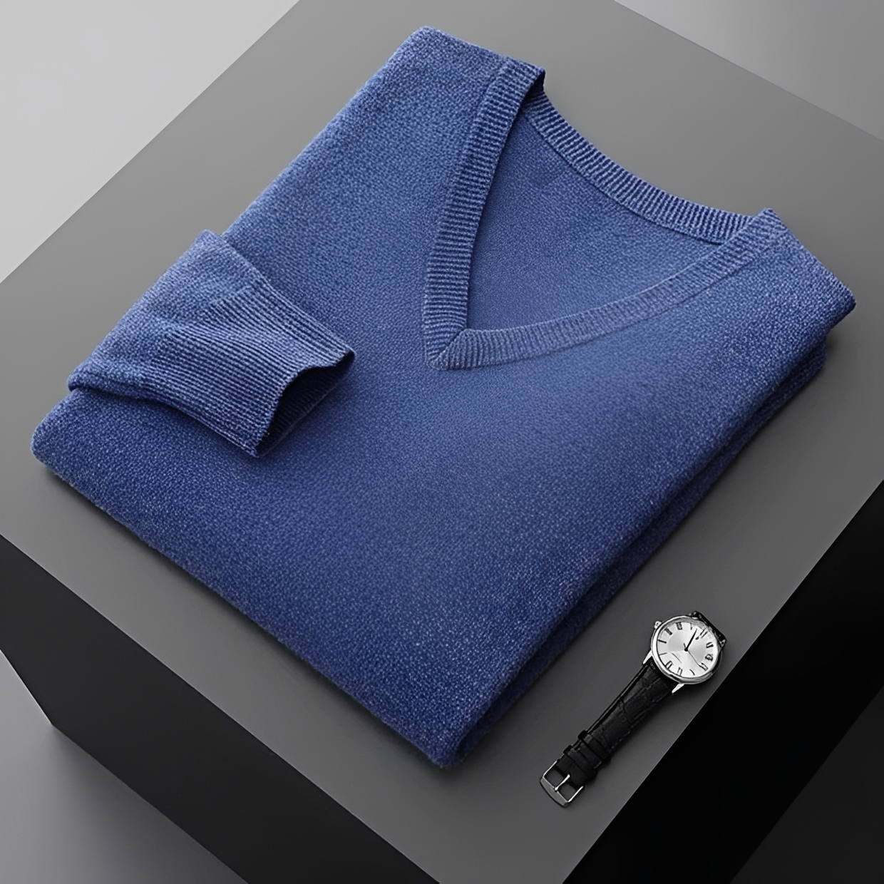 Walter - Comfortable V-Neck Sweater
