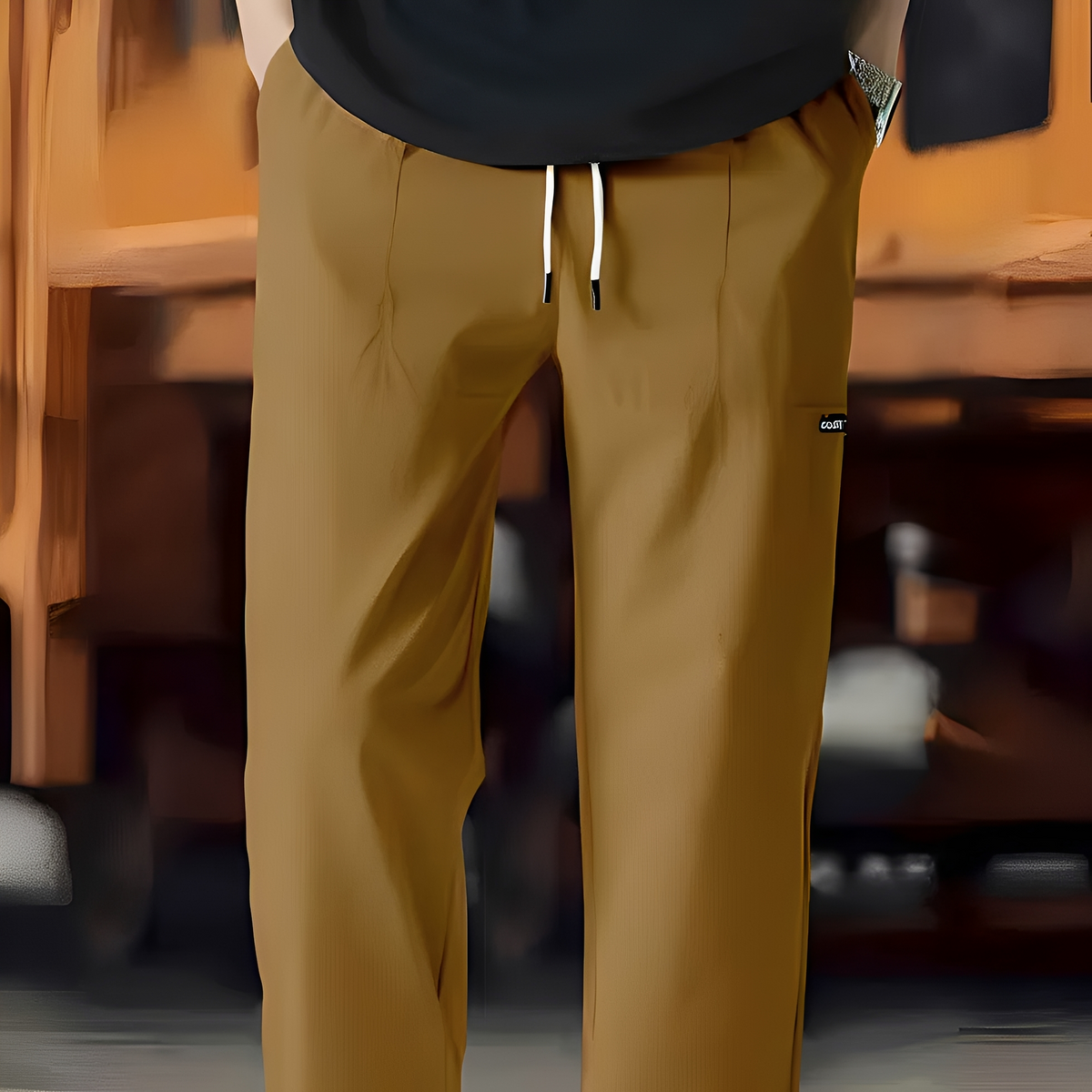 Jasper - Comfortable pants with drawstring
